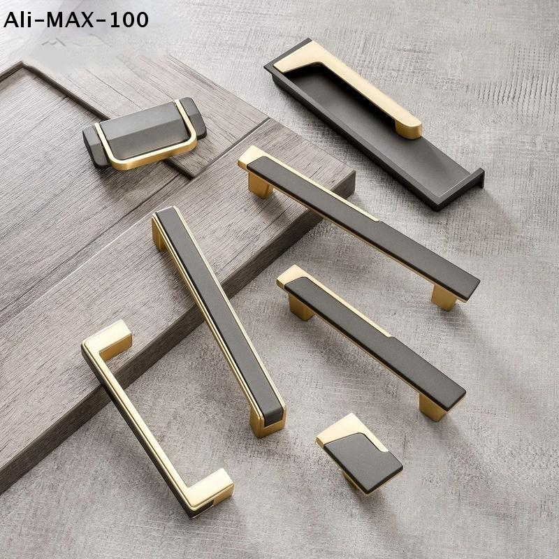Furniture Hardware - 【Rw】Gold And Grey Cabinet And Wardrobe