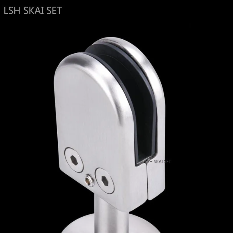 Furniture Hardware Brackets - 1pc Stainless Steel Glass Clamps Bathroom