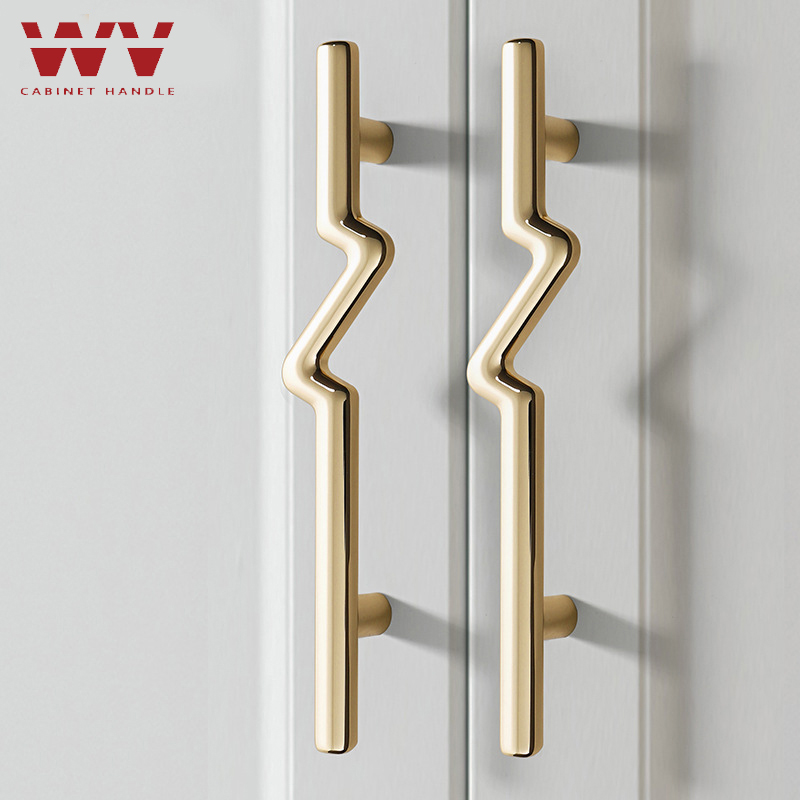 Furniture Hardware Items - WV Gold Modern Door Handles Black