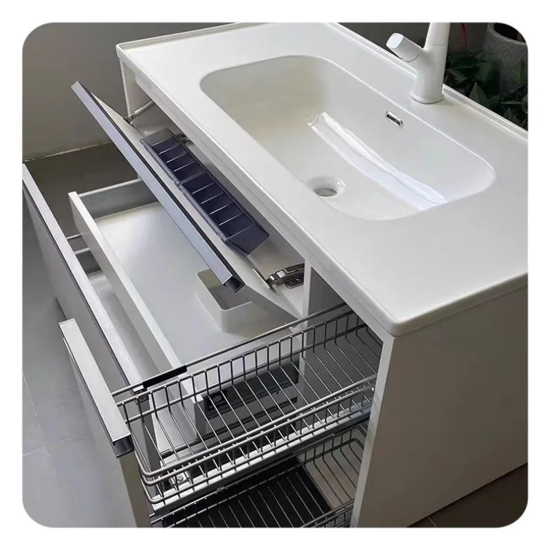 Japanese Furniture Hardware - New Popular Japanese-style Large Storage Bathroom
