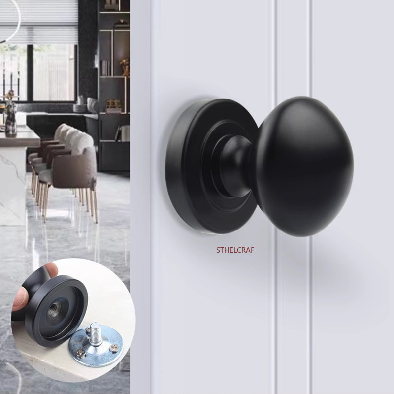 Zinc Furniture Hardware - Zinc Alloy Barn Door Handles Indoor