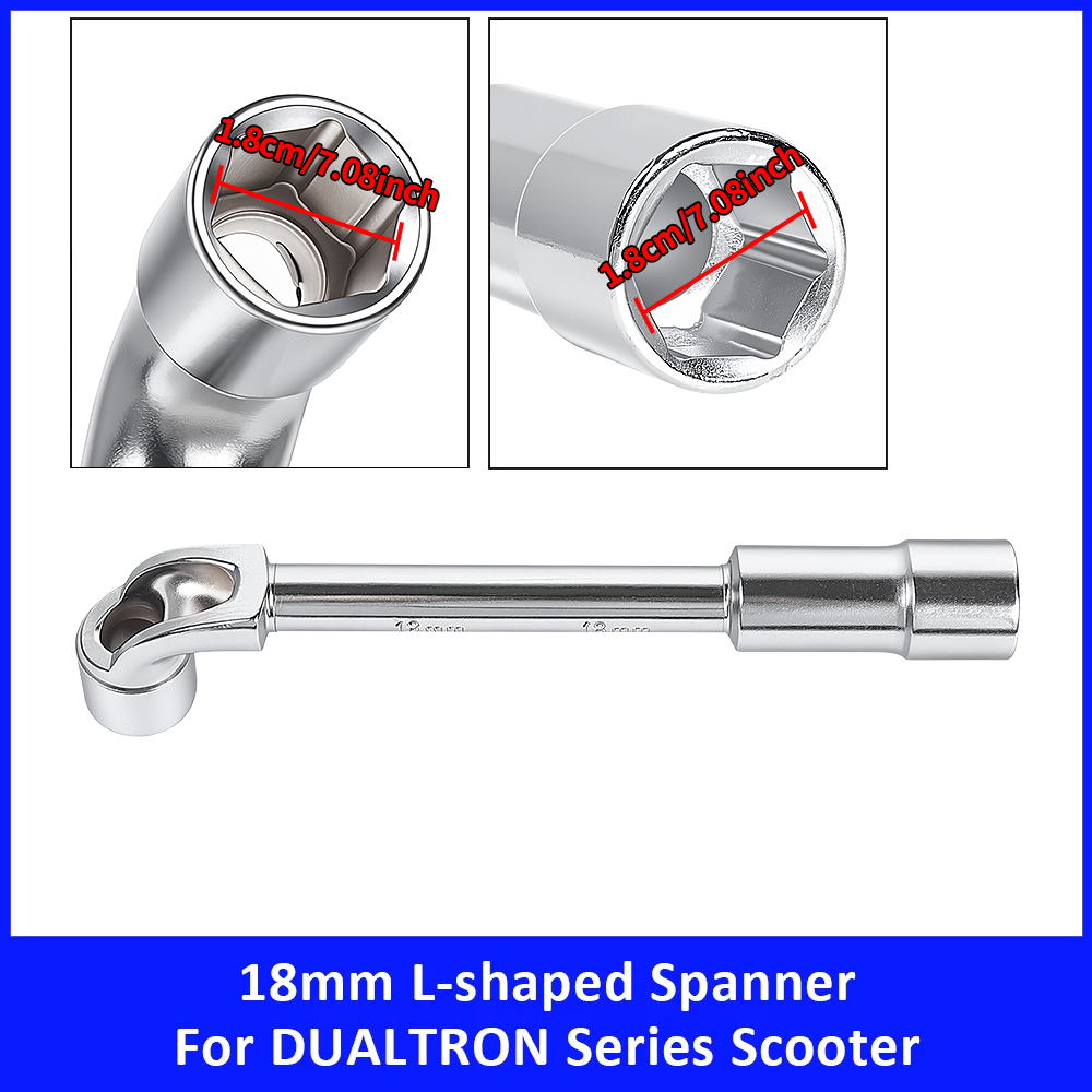 Cam Lock Nut - 18mm Multi-purpose L-shaped Open Socket Spanner