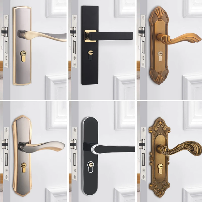 Bedroom Wooden Door Lock Set H - Furniture Hardware Products avaliação e preço