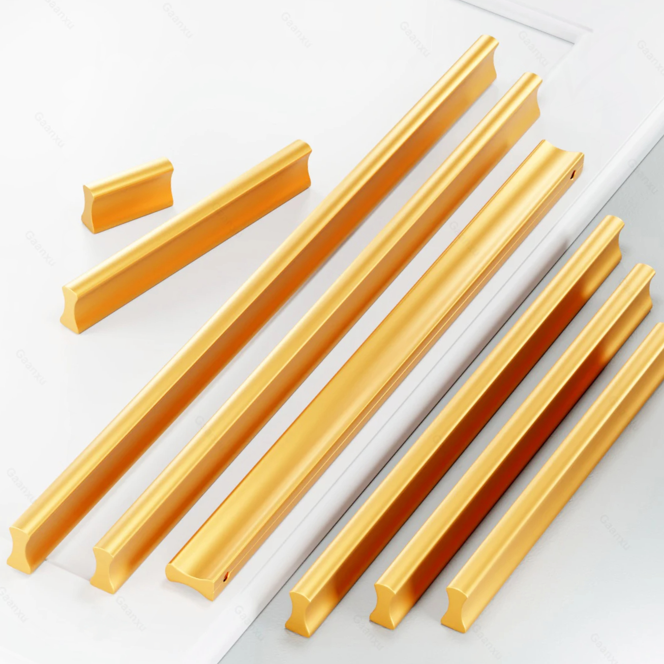 American Long Cabinet Door Han - Drawer Pull Gold avaliação e preço
