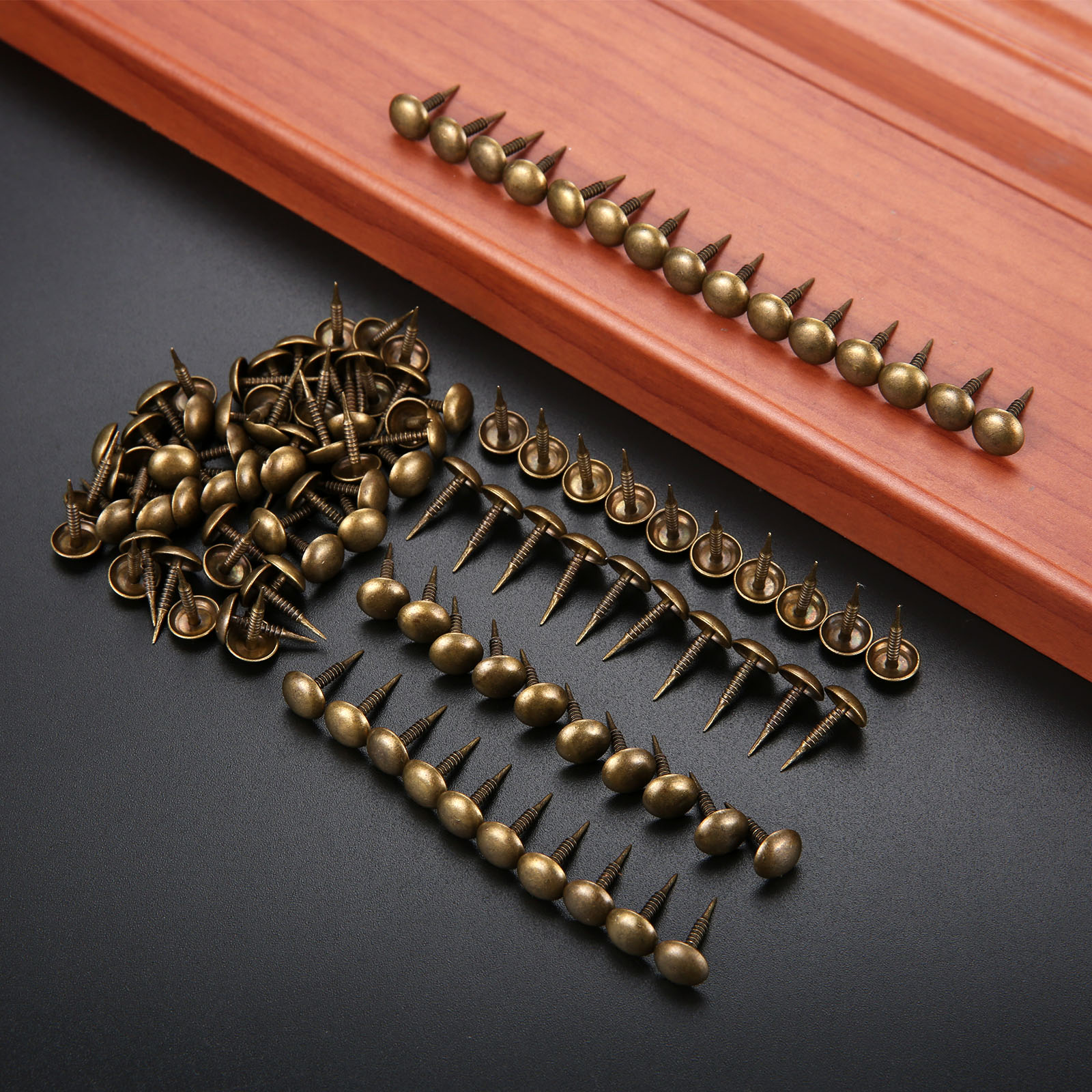 100Pcs Antique Bronze Upholste - Furniture Upholstery Hardware avaliação e preço