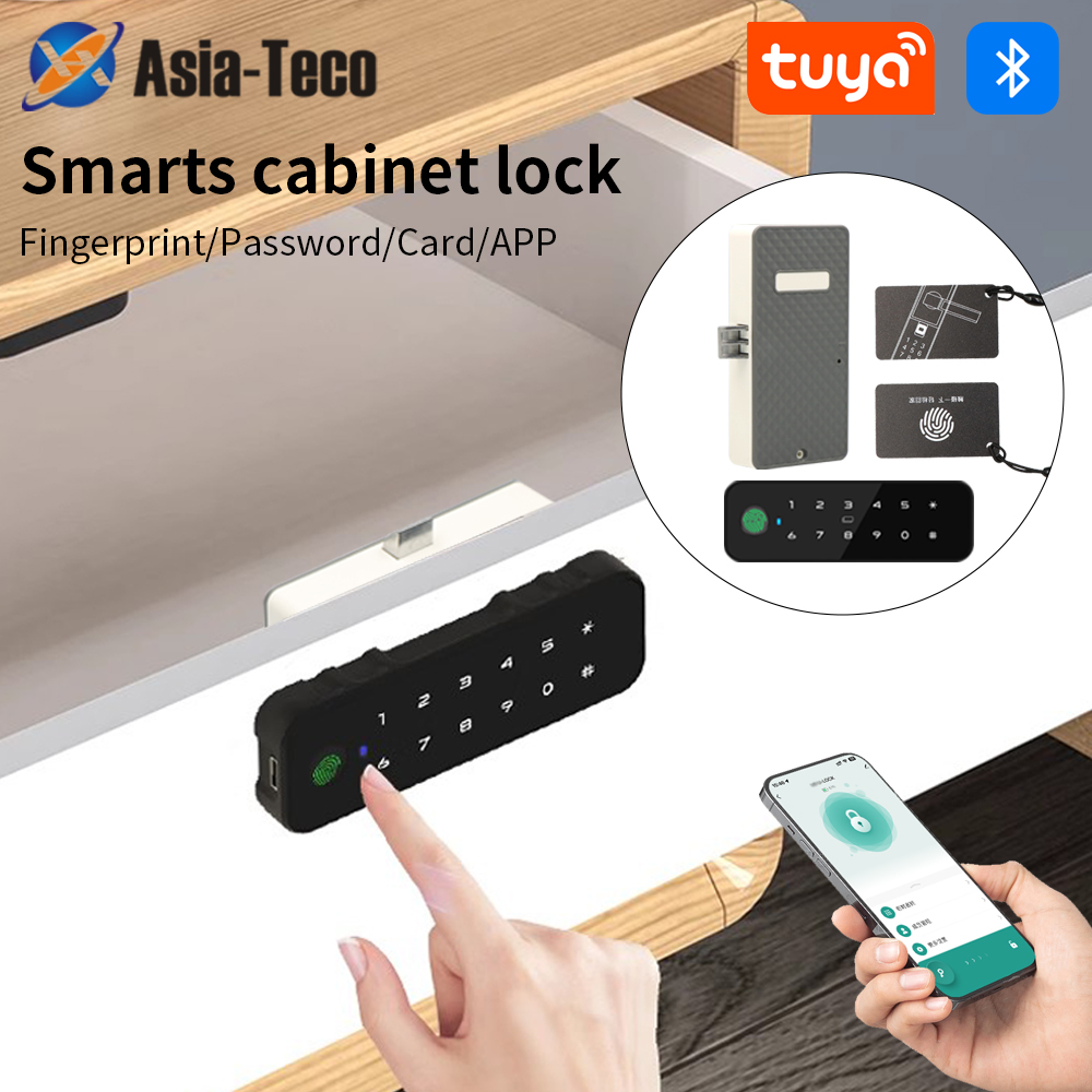Tuya Bluetooth Smart Wood Cabi - Furniture Hardware Brackets avaliação e preço