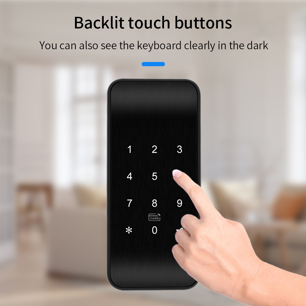 TTLOCK APP Smart Cabinet Lock  - Furniture Hardware Brackets avaliação e preço