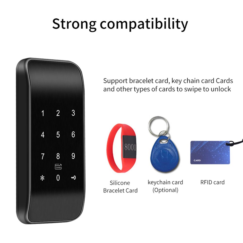 TTLOCK APP Smart Cabinet Lock  - Furniture Hardware Brackets avaliação e preço