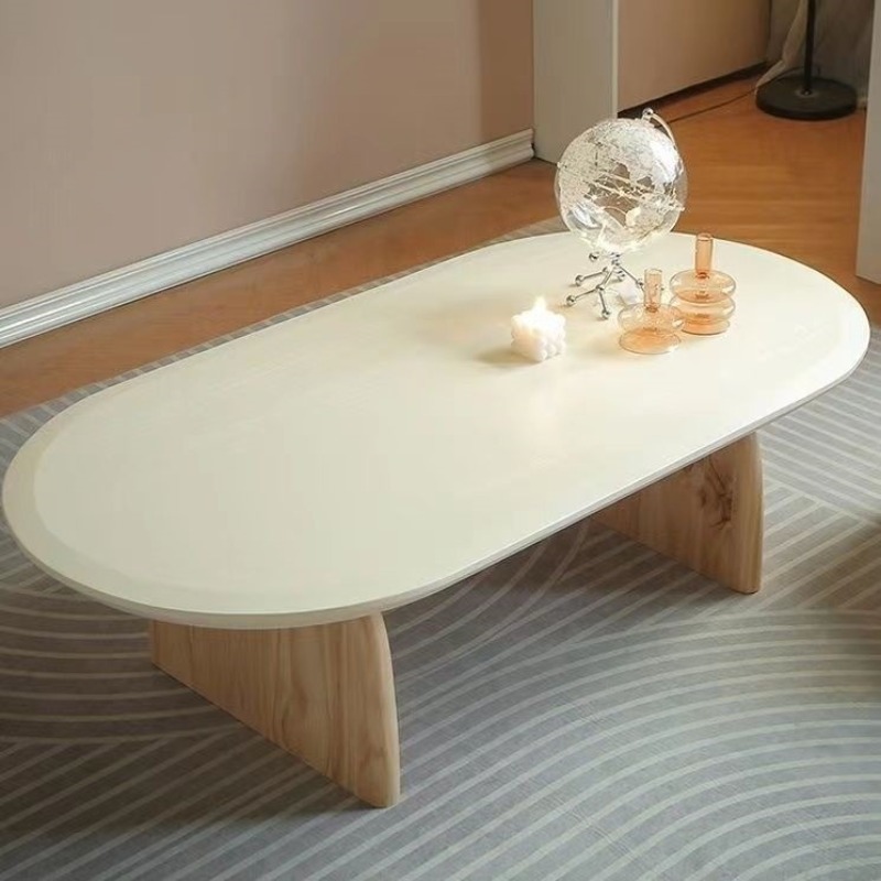 Solid Wood Cream Small Coffee  - Japanese Furniture Hardware avaliação e preço