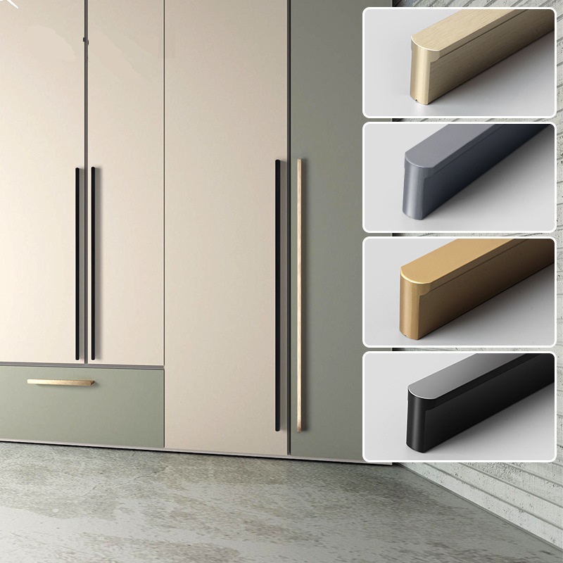 80-600mm Cabinet Door Rounded  - Drawer Pull Gold avaliação e preço