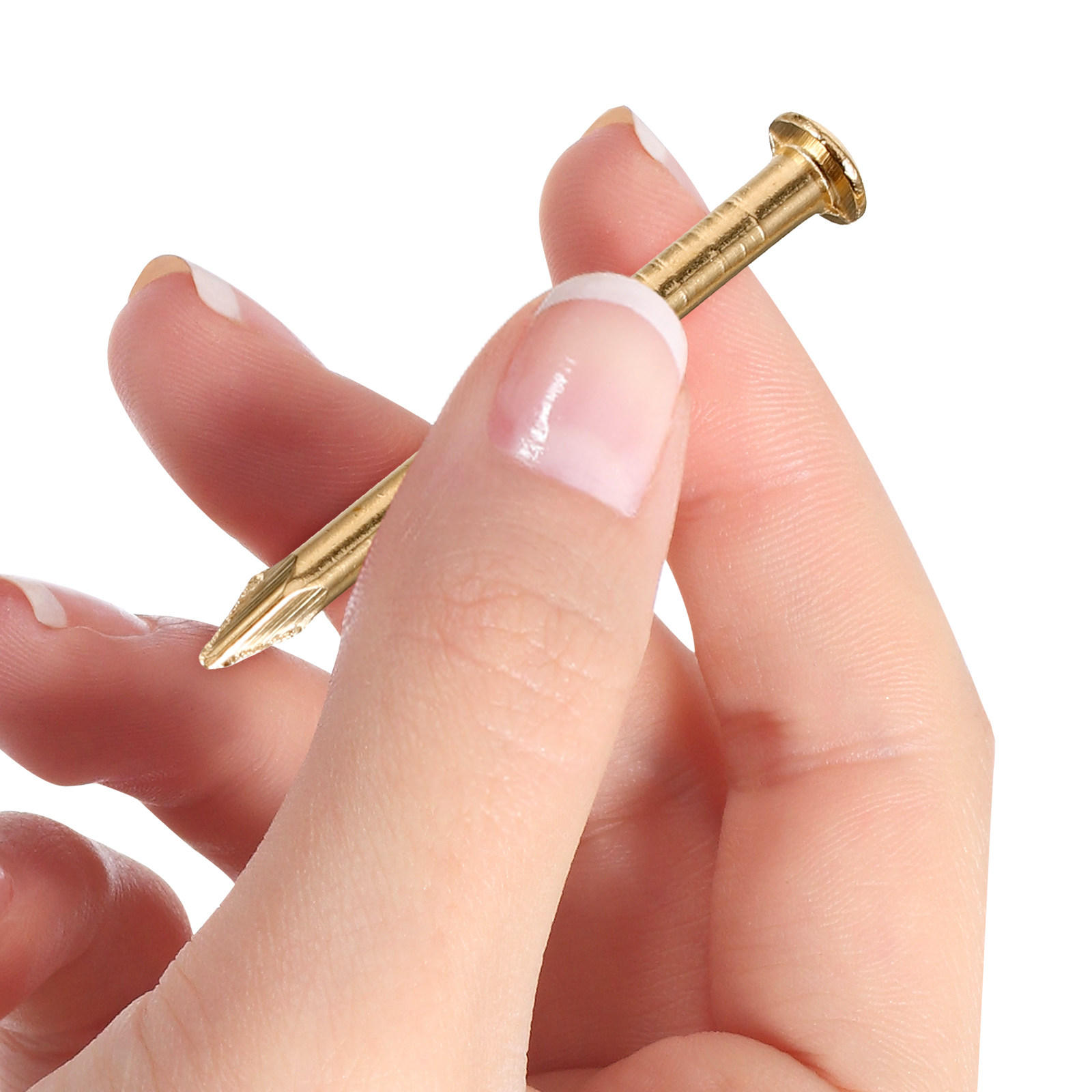 100Pcs 18Mm Brass Furniture Ta - Furniture Upholstery Hardware avaliação e preço