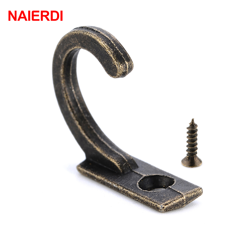 NAIERDI 10PCS Small Antique Ho - Furniture Hardware Brackets avaliação e preço