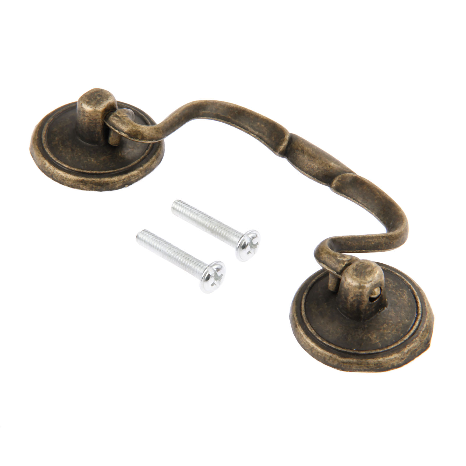 1pc Vintage Plastic Pull Haldl - Furniture For Hardware Shop avaliação e preço