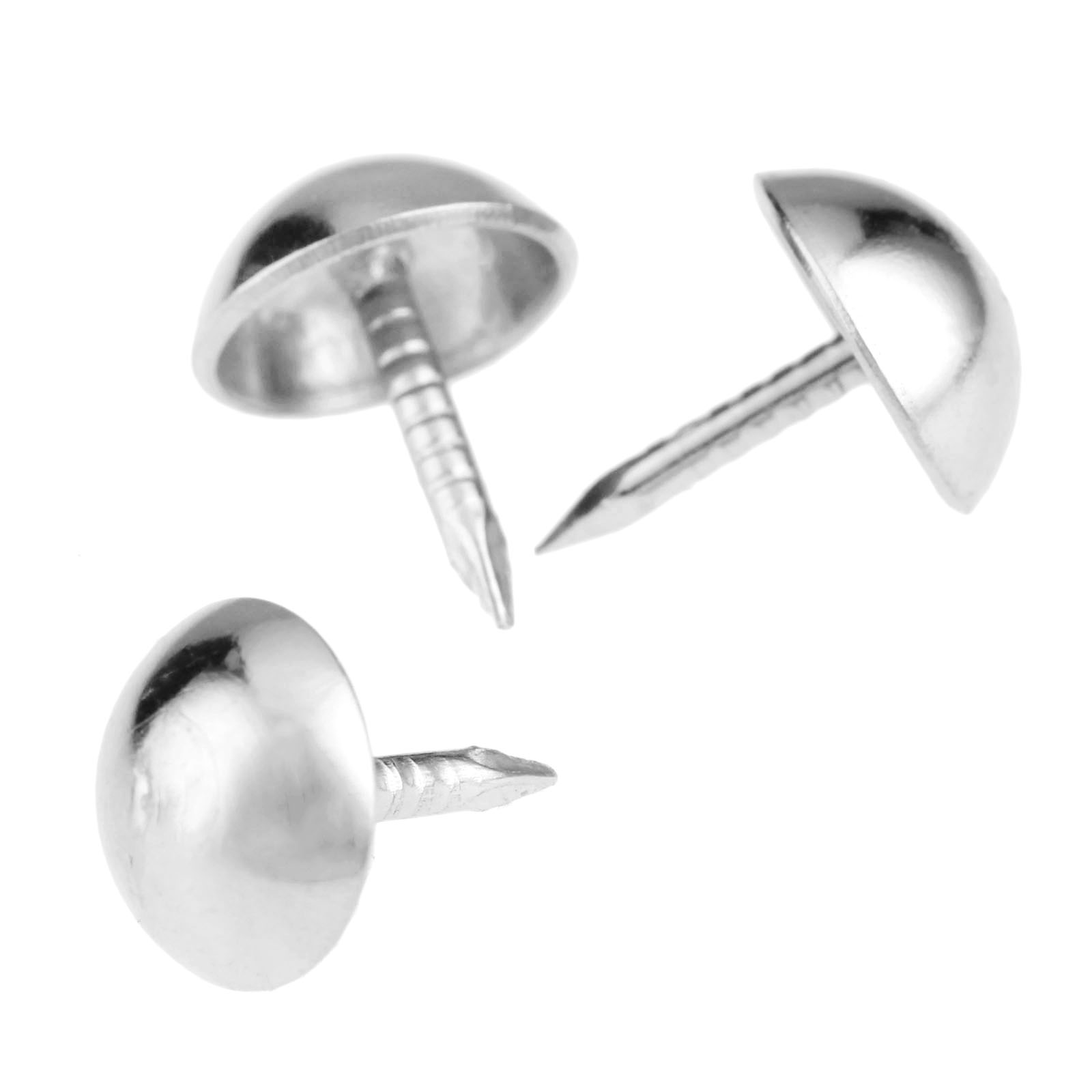 100Pcs 7x10mm Silvery Pushpin  - Furniture Upholstery Hardware avaliação e preço