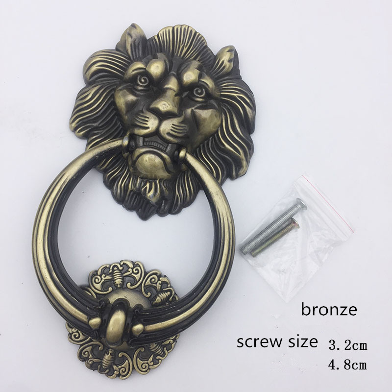 Antique Bronze Lion Head Handl - Zinc Furniture Hardware avaliação e preço