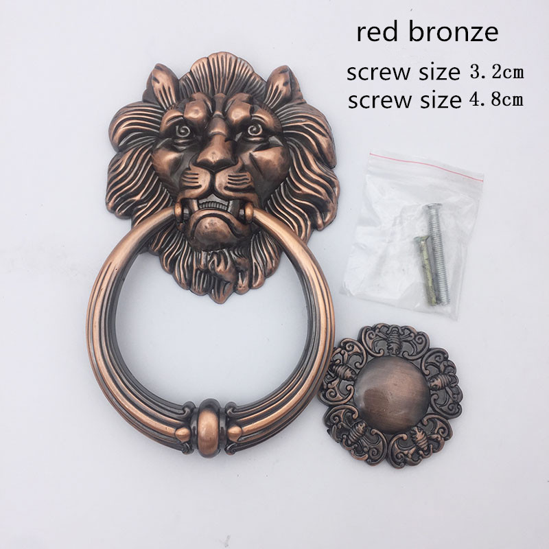 Antique Bronze Lion Head Handl - Zinc Furniture Hardware avaliação e preço