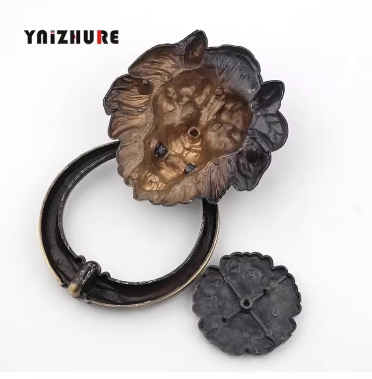Antique Bronze Lion Head Handl - Zinc Furniture Hardware avaliação e preço
