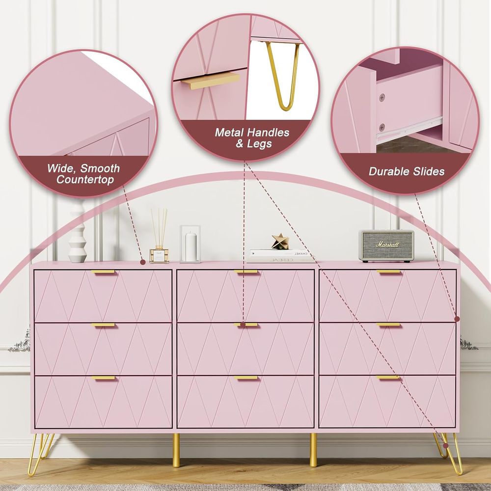 Bedroom Set with Gold Hardware - Furniture Hardware avaliação e preço