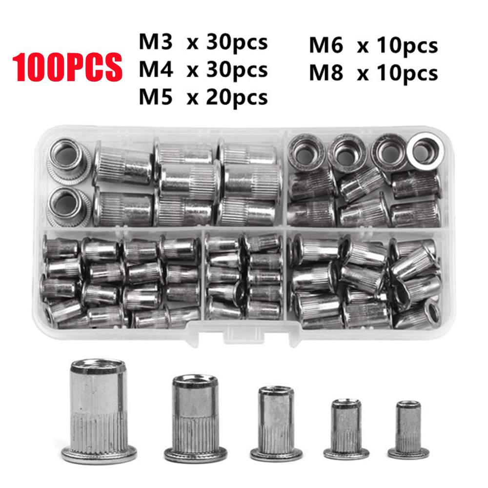 100/150/180pcs Stainless steel - Cam Lock Nut avaliação e preço