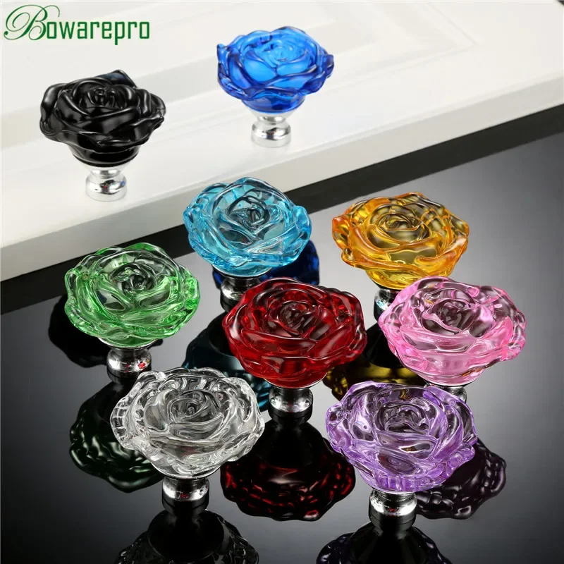 bowarepro 50MM Crystal Rose Gl - Zinc Furniture Hardware avaliação e preço