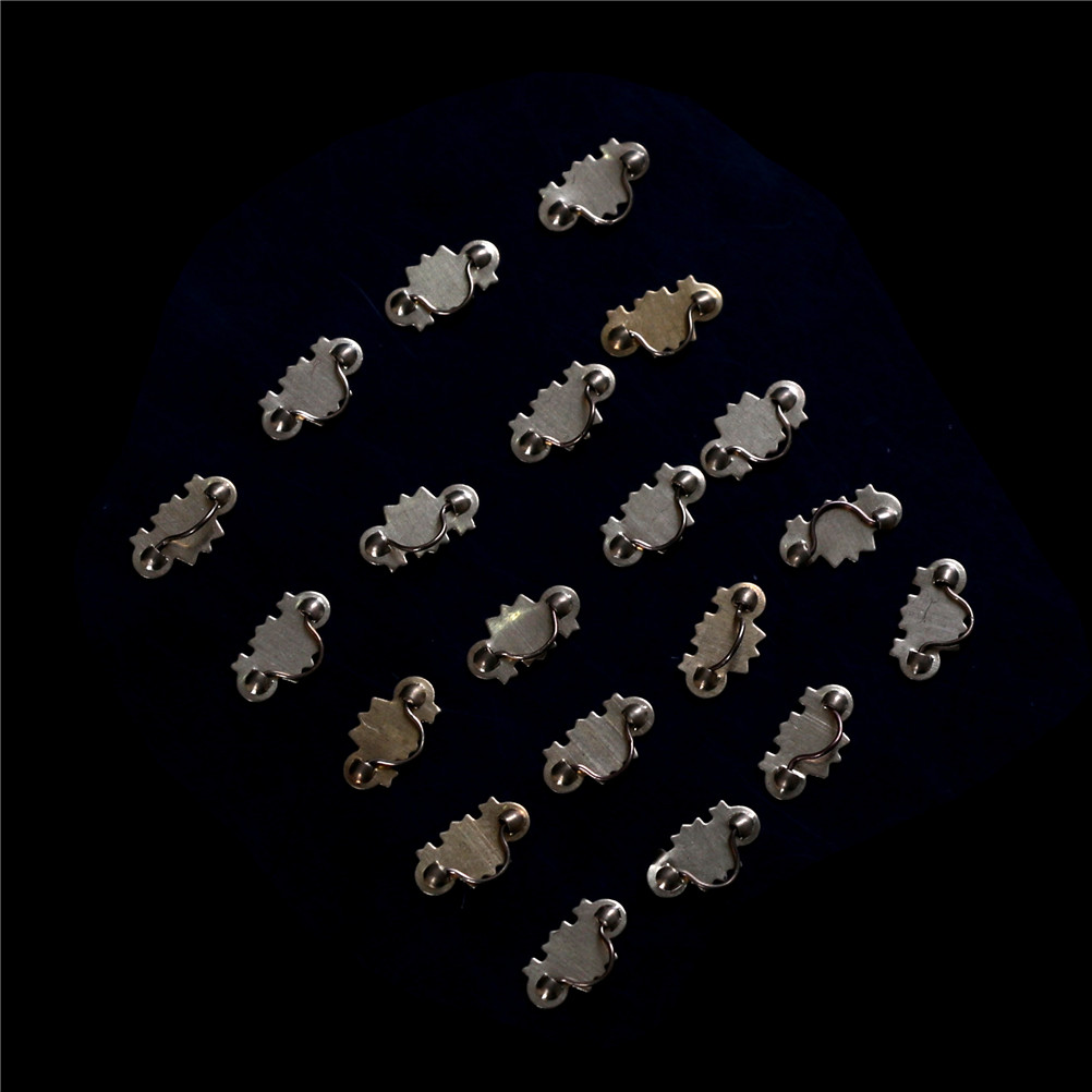 20Pcs Metal Gold Brass Cabinet - Drawer Pull Gold avaliação e preço