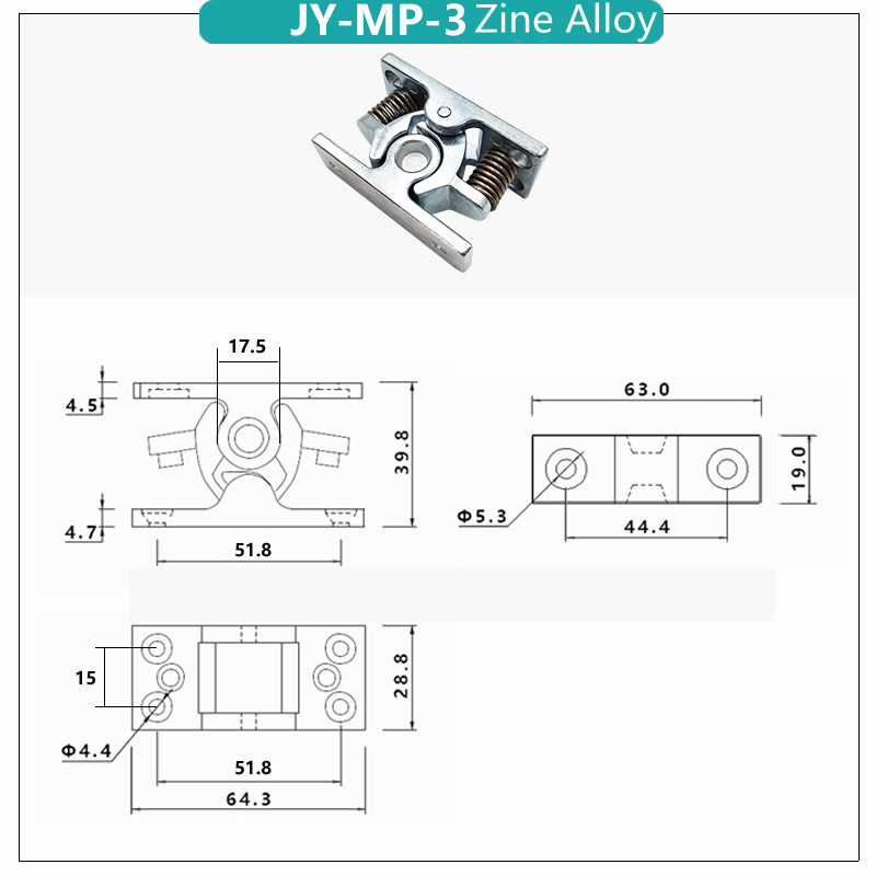 1pcs Zinc Alloy Buckle Lock He - Zinc Furniture Hardware avaliação e preço