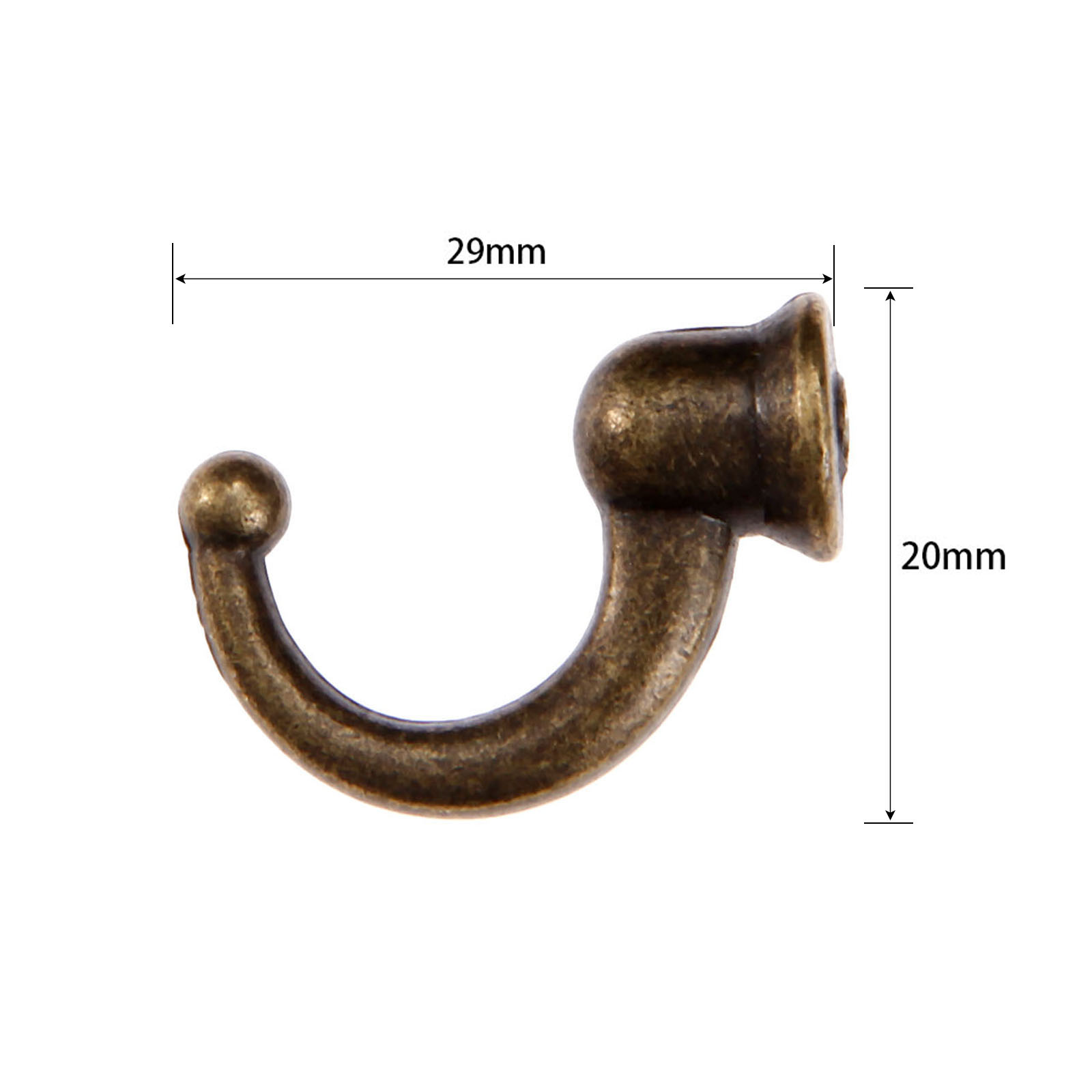 20pcs 29*20*12mm Antique Bronz - Furniture Hardware avaliação e preço