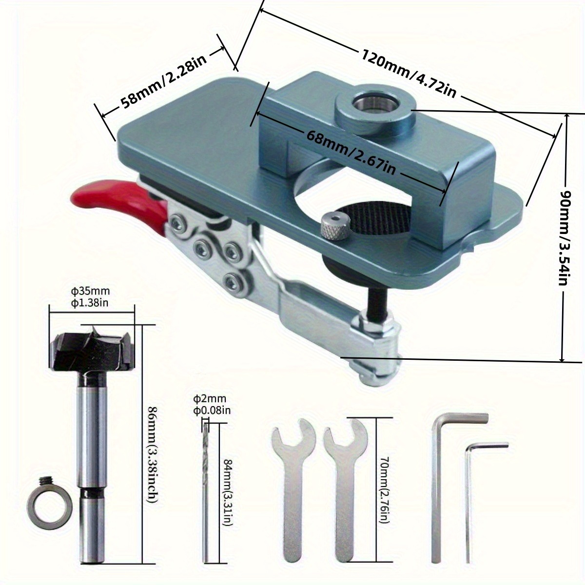 35mm Hinge Jig - Precise Borin - Furniture Hardware Fitting avaliação e preço