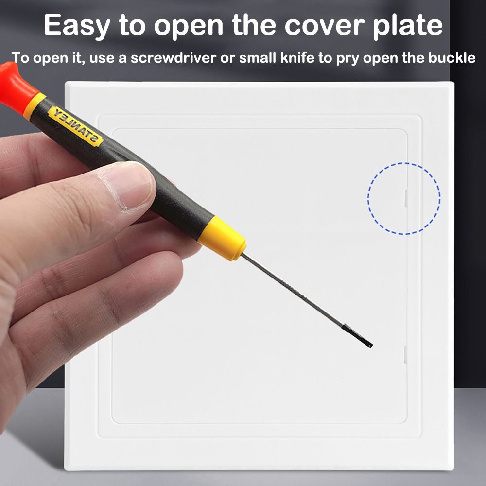 1pc Self-adhesive Access Panel - Furniture Hardware Fitting avaliação e preço