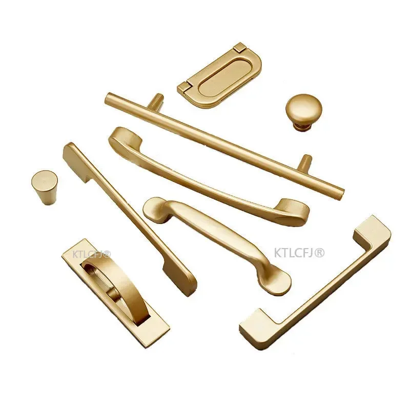Kitchen Cupboard Knob Square U - Drawer Pull Gold avaliação e preço