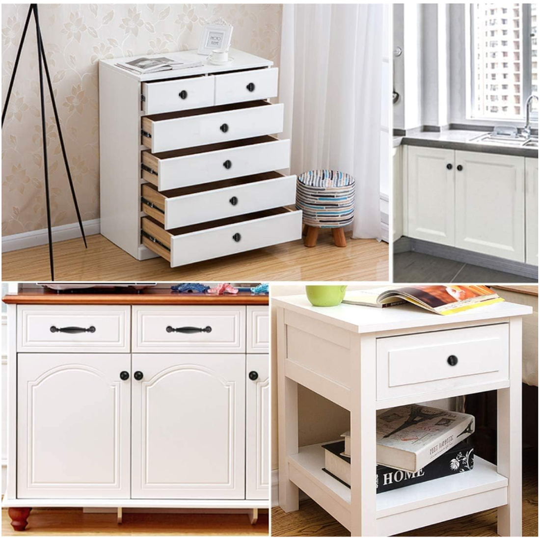 5PCS Aluminum  Kitchen Cupboar - Furniture Hardware Products avaliação e preço