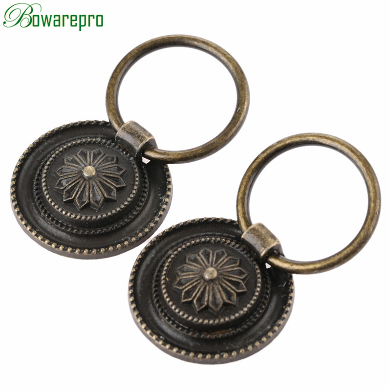 2Pcs 30mm Diameter Cabinet Dra - Drawer Pull Gold avaliação e preço