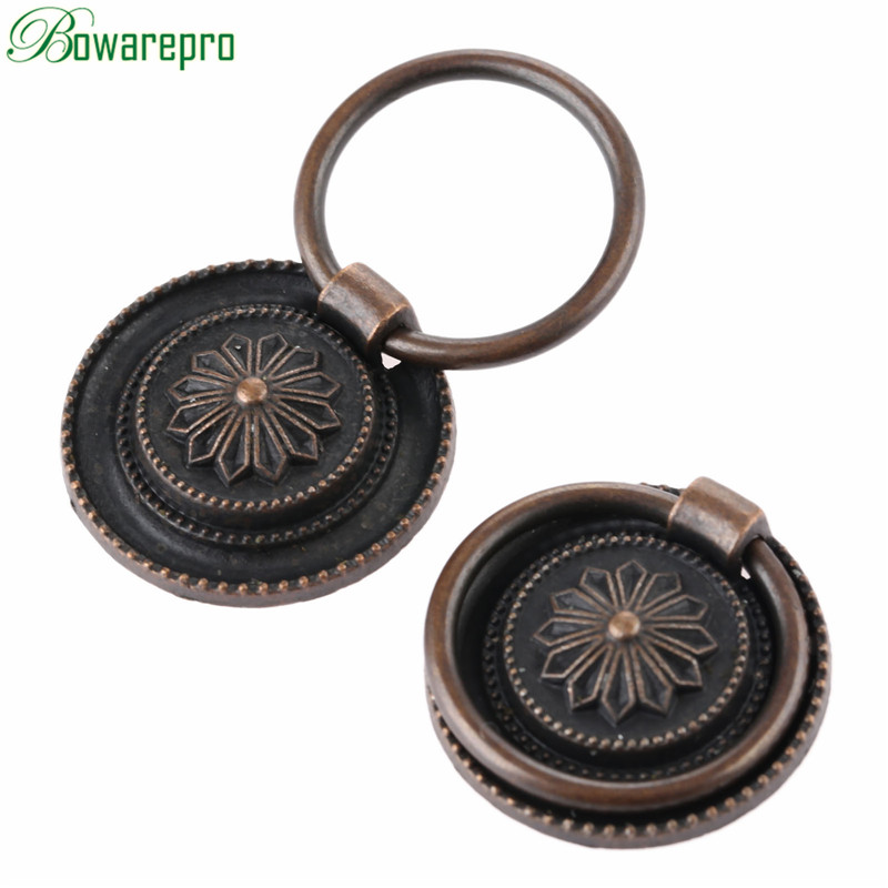 2Pcs 30mm Diameter Cabinet Dra - Drawer Pull Gold avaliação e preço