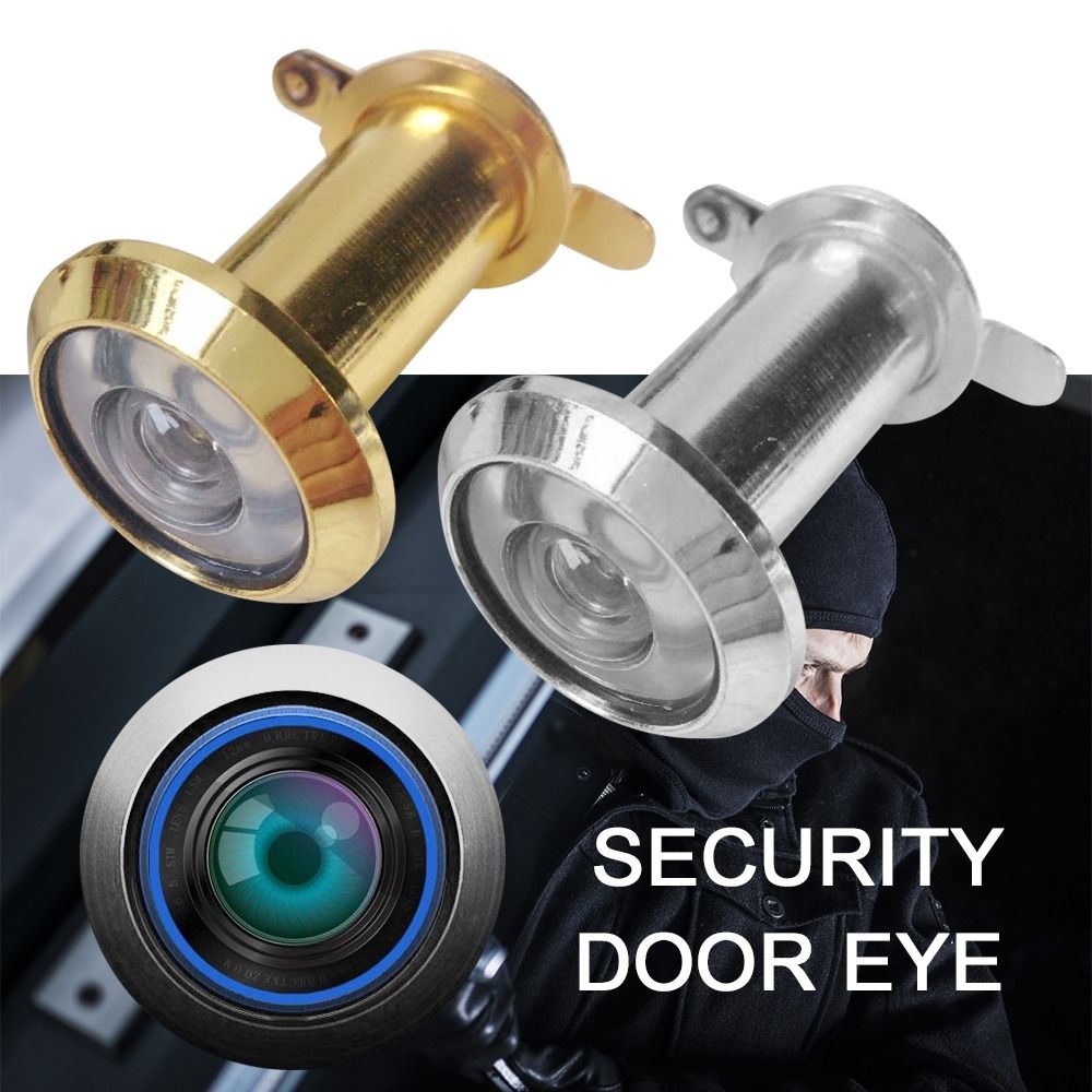 220 Degree Door Viewer HD Glas - Zinc Furniture Hardware avaliação e preço