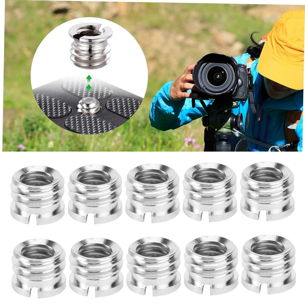 10PCS ﻿ Universal Camera Adapt - Cam Lock Nut avaliação e preço