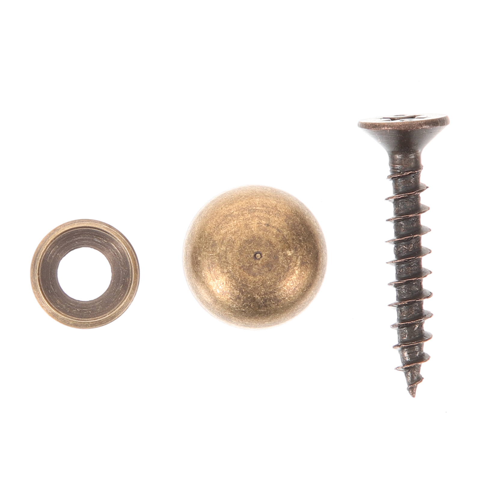 8pcs 13mm Brass Brass Screws C - Furniture Upholstery Hardware avaliação e preço