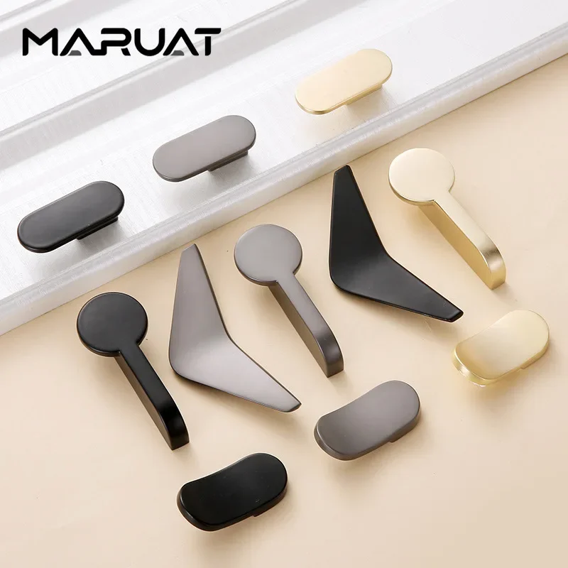 Zinc Alloy Modern Gold Black C - Drawer Pull Gold avaliação e preço