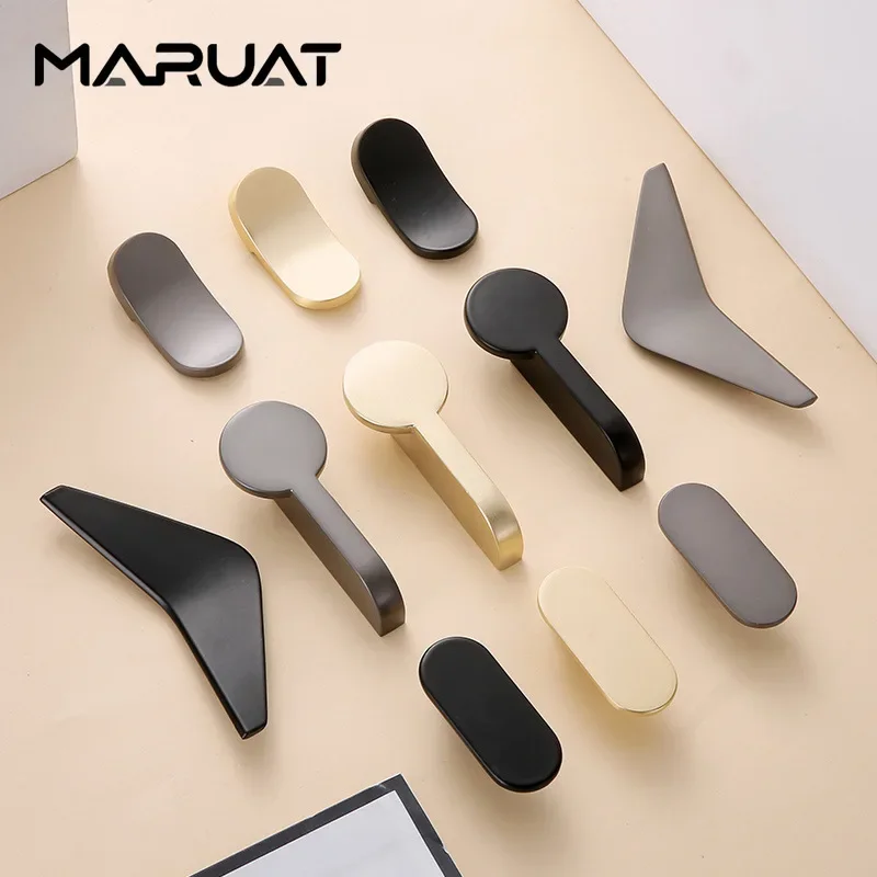 Zinc Alloy Modern Gold Black C - Drawer Pull Gold avaliação e preço