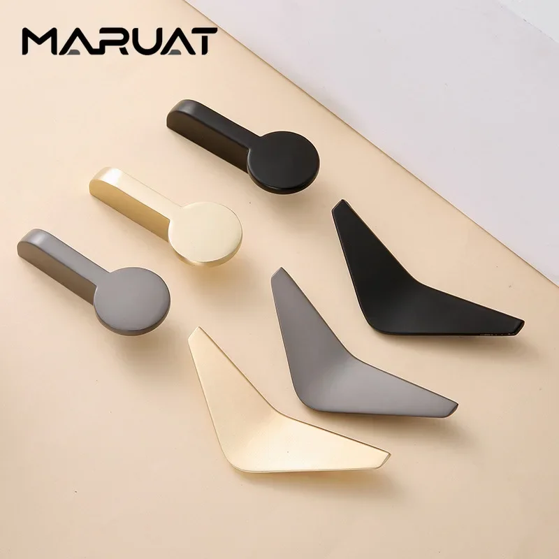 Zinc Alloy Modern Gold Black C - Drawer Pull Gold avaliação e preço