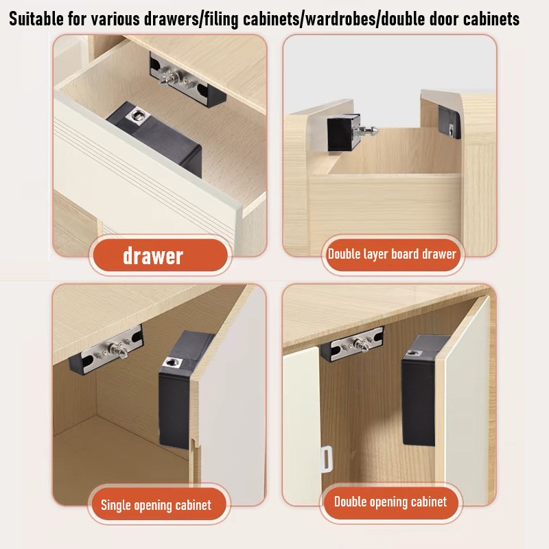 Tuya Smart Cabinet Door Lock K - Furniture Hardware Brackets avaliação e preço