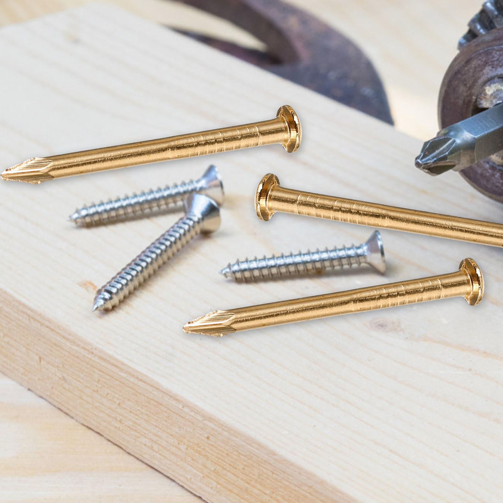 200Pcs 8Mm Brass Furniture Tac - Furniture Upholstery Hardware avaliação e preço