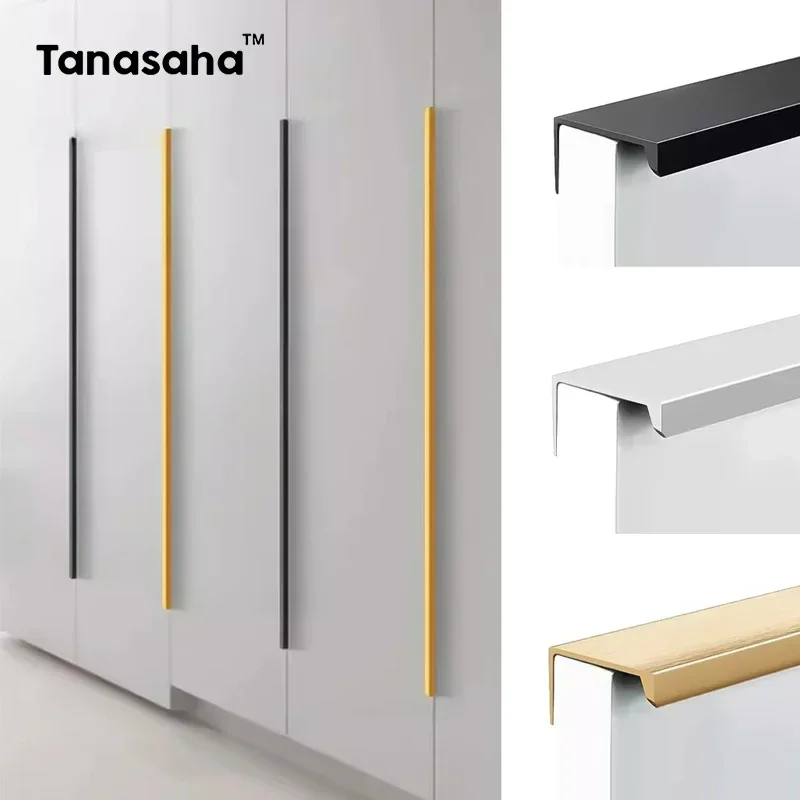 Hidden Furniture Handles Matte - Drawer Pull Gold avaliação e preço
