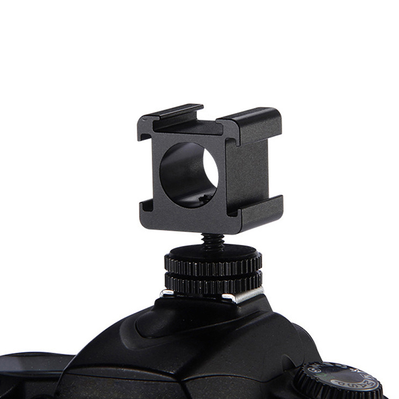 【C】Dual Nut Cold Shoe 1/4 Hot  - Cam Lock Nut avaliação e preço