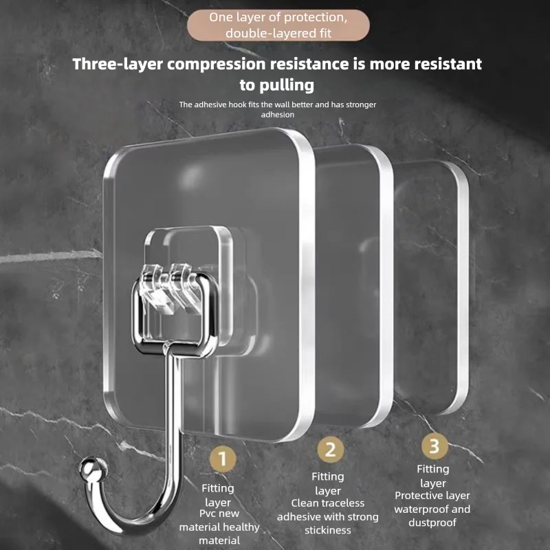 Big Size Adhesive Hook/Home Fu - Furniture Hardware Fitting avaliação e preço