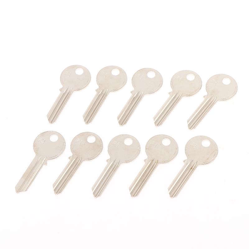 10Pcs F3 Double Slot Key Blank - Furniture Hardware Fitting avaliação e preço