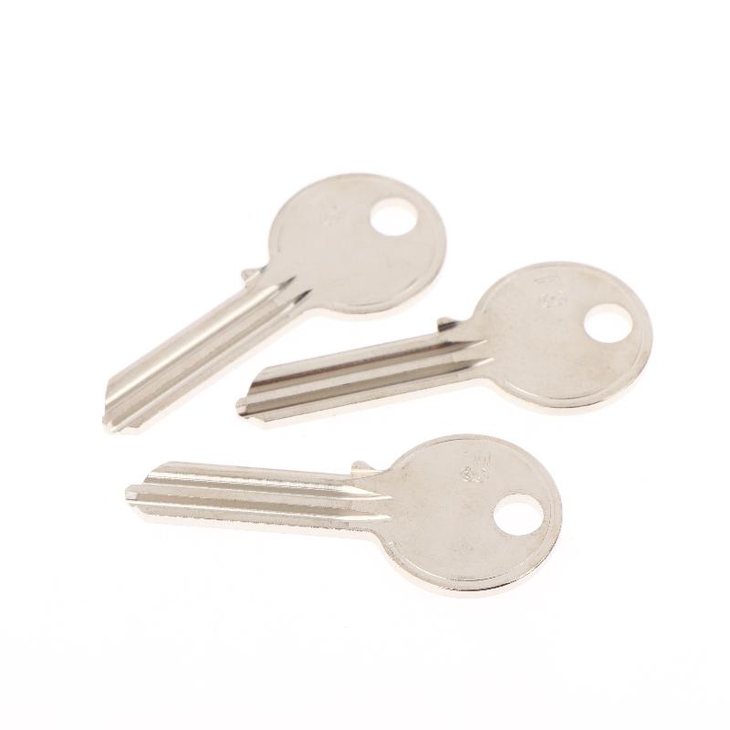 10Pcs F3 Double Slot Key Blank - Furniture Hardware Fitting avaliação e preço