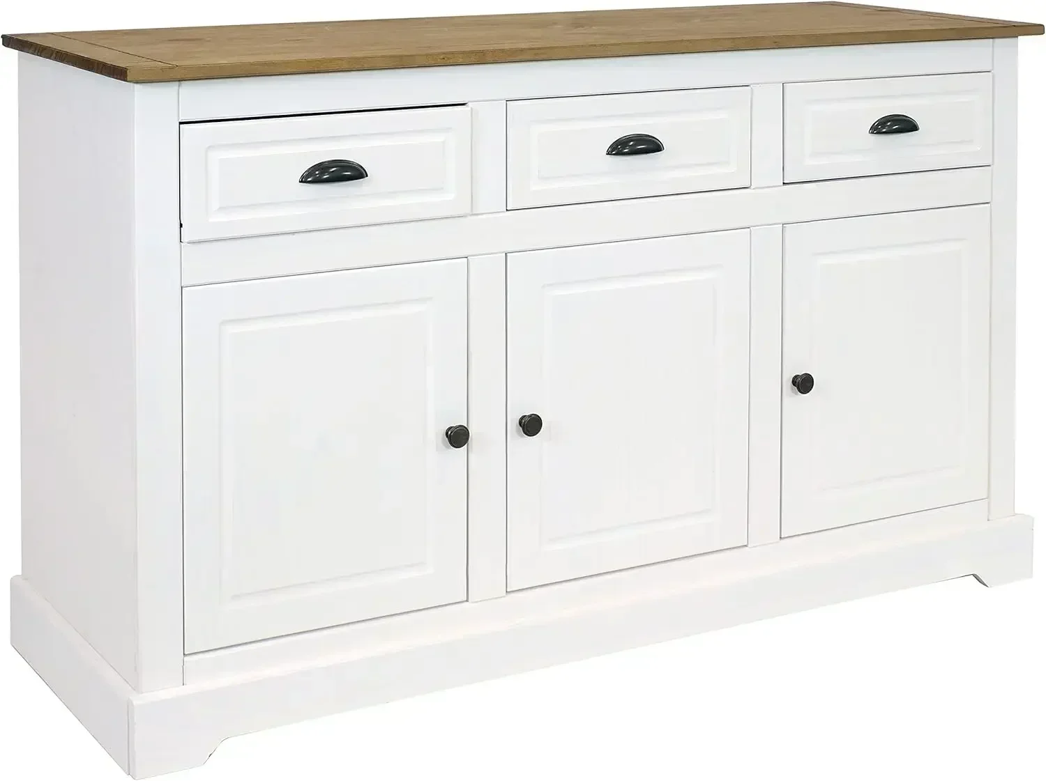 XMSJ-Sale Solid Pine Sideboard - Zinc Furniture Hardware avaliação e preço