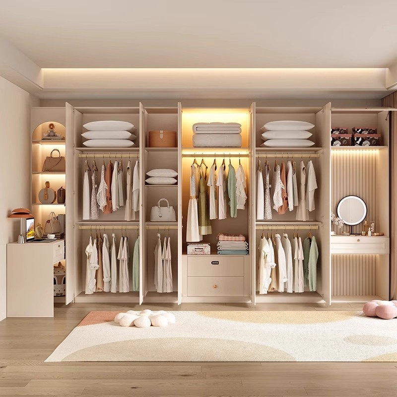 #White modern wardrobe with gl - Furniture Upholstery Hardware avaliação e preço