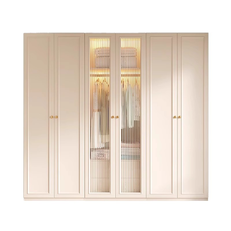 #White modern wardrobe with gl - Furniture Upholstery Hardware avaliação e preço