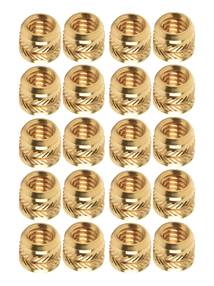 20pcs Brass Nuts 1/4-20 Thread - Cam Lock Nut avaliação e preço